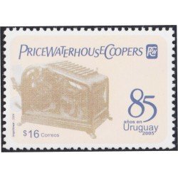 Uruguay 2195 2004 85º Aniversario de Price water house Cooper MNH Uruguay 2195 2004 85º Aniversario de Price water house Cooper MNH