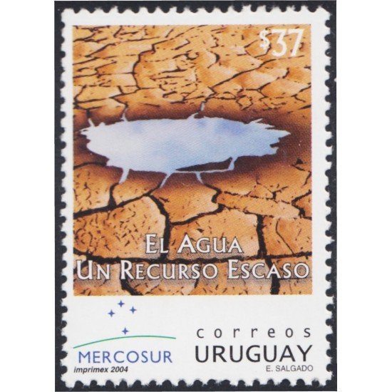 Uruguay 2198 2004 Mercosur El Agua MNH Uruguay 2198 2004 Mercosur El Agua MNH