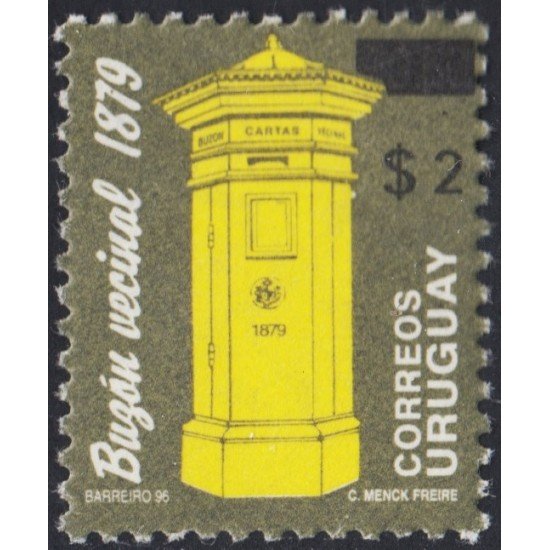 Uruguay 2209 2005 Buzón Vecinal 1879 Correos MNH Uruguay 2209 2005 Buzón Vecinal 1879 Correos MNH