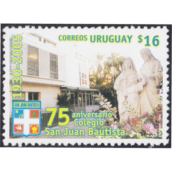 Uruguay 2216 2005 75º Aniversario del colegio San Juan Bautista MNH Uruguay 2216 2005 75º Aniversario del colegio San Juan Bautista MNH