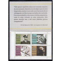 Uruguay C2220 2005 General Liber Seregni carnet MNH Uruguay C2220 2005 General Liber Seregni carnet MNH