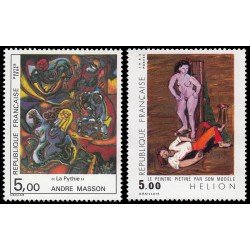 France Francia 2342/43 1984 Serie artística MNH
