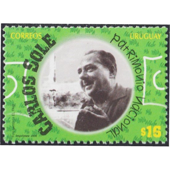 Uruguay 2231 2005 Personalidad Carlos Solé comentarista deportivo MNH Uruguay 2231 2005 Personalidad Carlos Solé comentarista deportivo MNH