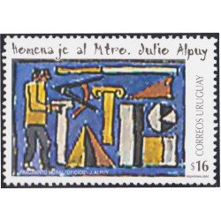 Uruguay 2246 2005 Homenaje al Pintor Julio Alpuy MNH Uruguay 2246 2005 Homenaje al Pintor Julio Alpuy MNH