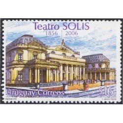Uruguay 2267 2006 150º Aniversario del Teatro Solís MNH Uruguay 2267 2006 150º Aniversario del Teatro Solís MNH