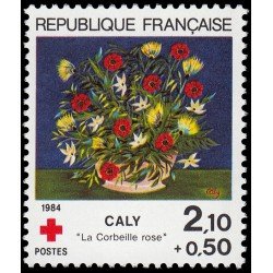 France Francia 2345 1984 Sorteo a favor de la Cruz Roja MNH