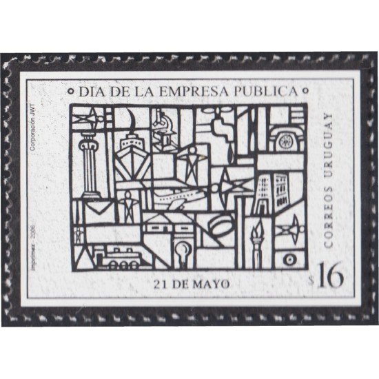 Uruguay 2268A 2006 Día de la empresa pública MNH Uruguay 2268A 2006 Día de la empresa pública MNH