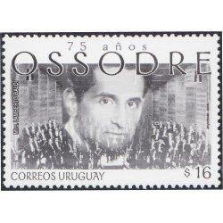 Uruguay 2272 2006 75º Aniversario de OSSODRE MNH Uruguay 2272 2006 75º Aniversario de OSSODRE MNH