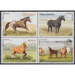 Uruguay 2274/77 2006 Fauna Caballos Horses MNH Uruguay 2274/77 2006 Fauna Caballos Horses MNH