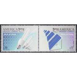 Uruguay 2291/92 2006 América Upaep Ahorro de Energía MNH Uruguay 2291/92 2006 América Upaep Ahorro de Energía MNH