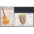 Uruguay 2299/00 2006 Mercosur Instrumentos musicales tamboril guitarra MNH