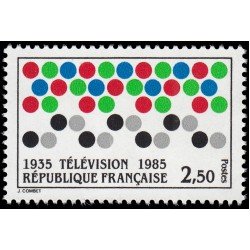 France Francia 2353 1985 50 aniv. de la Televisión MNH
