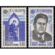 France Francia 2366/67 1985 Europa MNH France Francia 2366/67 1985 Europa MNH