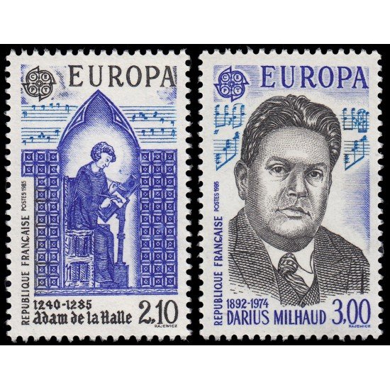 France Francia 2366/67 1985 Europa MNH France Francia 2366/67 1985 Europa MNH