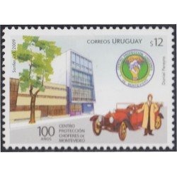 Uruguay 2420 2009 Centro de protección del conductor coche MNH Uruguay 2420 2009 Centro de protección del conductor coche MNH