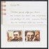 Uruguay 2439 2010 Personalidad Mario Benedetti en cartón MNH