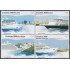 Uruguay 2452/55 2010 Transporte Cruceros MNH