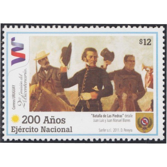 Uruguay 2468 2011 Bicentenario de la Independencia y la armada Nacional MNH Uruguay 2468 2011 Bicentenario de la Independencia y la armada Nacional MNH