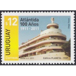 Uruguay 2477 2011 Centenario de la Villa Atlántida MNH Uruguay 2477 2011 Centenario de la Villa Atlántida MNH