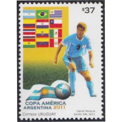 Uruguay 2485 2011 Copa América Argentina Fútbol MNH Uruguay 2485 2011 Copa América Argentina Fútbol MNH