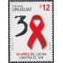 Uruguay 2487 2011 30 Años de Lucha contra el VIH MNH