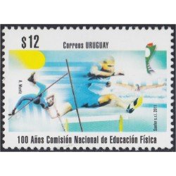 Uruguay 2488 2011 Deportes Centenario de la Comisión Nacional de Educación Física MNH Uruguay 2488 2011 Deportes Centenario de la Comisión Nacional de Educación Física MNH