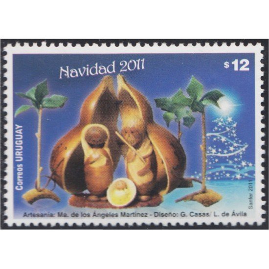 Uruguay 2531 2011 Navidad Chritsmas MNH