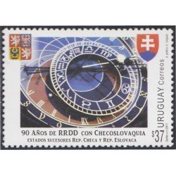 Uruguay 2532 2011 90 Años de Relaciones Diplomáticas con Checoslovaquia MNH Uruguay 2532 2011 90 Años de Relaciones Diplomáticas con Checoslovaquia MNH