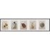 Uruguay 2544/48 2012 Serie Antigua Artesanía Madera Lana Cuero Plata Alambre Autoadhesivo