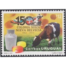 Uruguay 2562 2012 150º Aniversario de la Colonia Suiza Nueva Helvecia MNH Uruguay 2562 2012 150º Aniversario de la Colonia Suiza Nueva Helvecia MNH