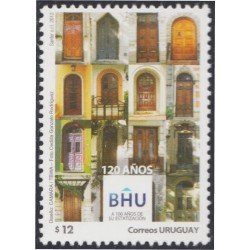 Uruguay 2567 2012 120º Aniversario de la Banca Hipotecaria de Uruguay MNH Uruguay 2567 2012 120º Aniversario de la Banca Hipotecaria de Uruguay MNH