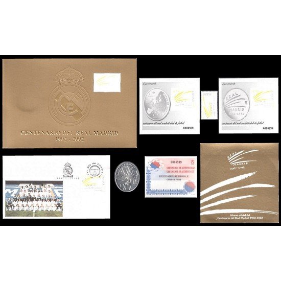 Pack Centenario del Real Madrid 2000 Fútbol Football Pack Centenario del Real Madrid 2000 Fútbol Football