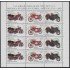 Guinea Ecuatorial 326/28 2004 Minihojita Motocicletas MNH