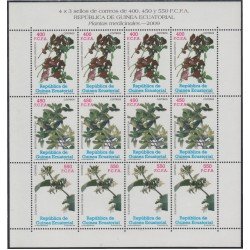 Guinea Ecuatorial 418/20 2009 Minihojita Plantas medicinales MNH Guinea Ecuatorial 418/20 2009 Minihojita Plantas medicinales MNH