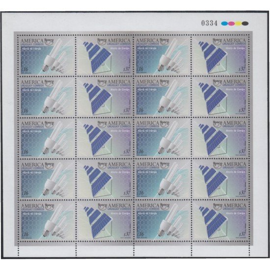 Uruguay 2291/92 2006 América Upaep Ahorro de Energía MNH Uruguay 2291/92 2006 América Upaep Ahorro de Energía MNH