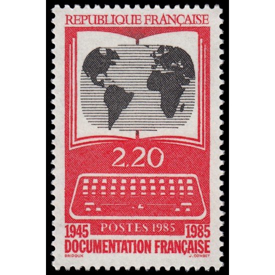 France Francia 2391 1985 Documentación francesa MNH