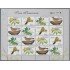 Uruguay 2441/44 2010 Flora y Fauna Pájaros Flores Birds and Flowers MNH