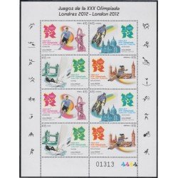 Uruguay 2554/57 2012 Juegos Olímpicos de Verano en Londres MNH Uruguay 2554/57 2012 Juegos Olímpicos de Verano en Londres MNH