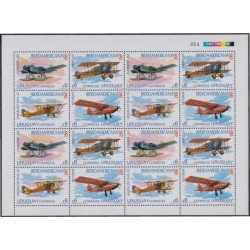 Uruguay 1752/55 1998 Iberoamericana 98 Aviones antiguos MNH Uruguay 1752/55 1998 Iberoamericana 98 Aviones antiguos MNH