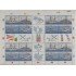 Uruguay 1375/78 1991 Centro de estudios históricos navales y marítimos barcos sh