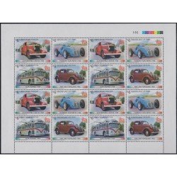Uruguay 1762/65 1998 Italia 98 Exposición filatélica Vehículos Antiguos MNH Uruguay 1762/65 1998 Italia 98 Exposición filatélica Vehículos Antiguos MNH