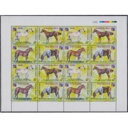 Uruguay 1818/21 1999 Philexfrance 99 Exposición  Filatélica Internacional Caball