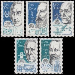 France Francia 2396/00 1986 Personajes célebres MNH