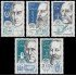 France Francia 2396/00 1986 Personajes célebres MNH