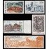 France Francia 2401/05 1986 Serie turística MNH