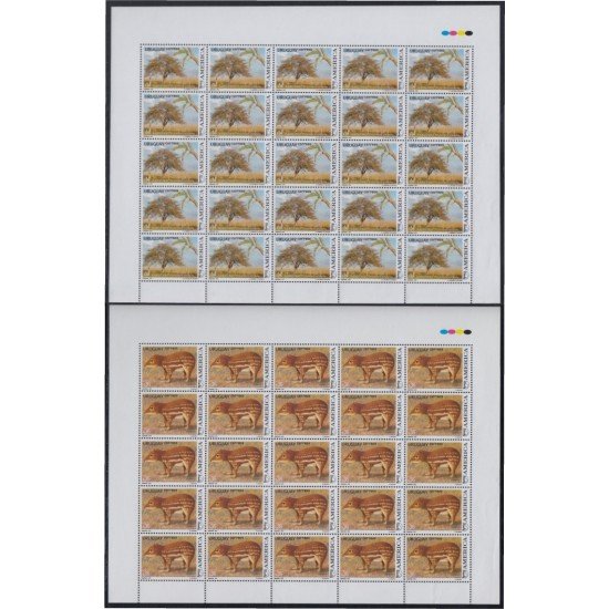 Uruguay 2124/25 2003 América Upaep Fauna y Flora MNH Uruguay 2124/25 2003 América Upaep Fauna y Flora MNH