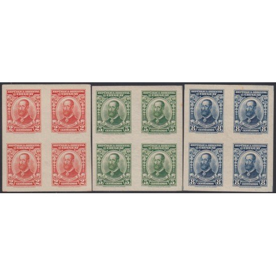 Uruguay HB 4/6 1928 Inauguración monumento del General Garzón MNH Uruguay HB 4/6 1928 Inauguración monumento del General Garzón MNH