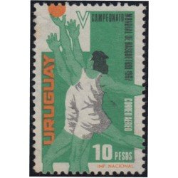 Uruguay SH 16 1967 5º Campeonato Mundial de basketball Usados Uruguay SH 16 1967 5º Campeonato Mundial de basketball Usados