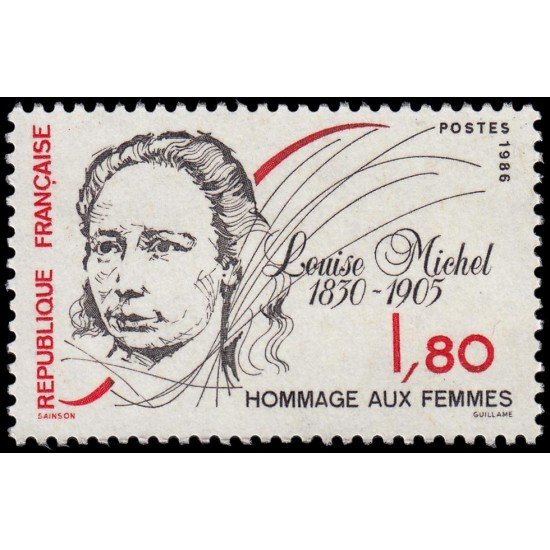France Francia 2408 1986 Homenaje a las mujeres MNH