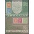 Uruguay HB 22/23 1972 Día del sello Uruguayo Marca Postal MNH